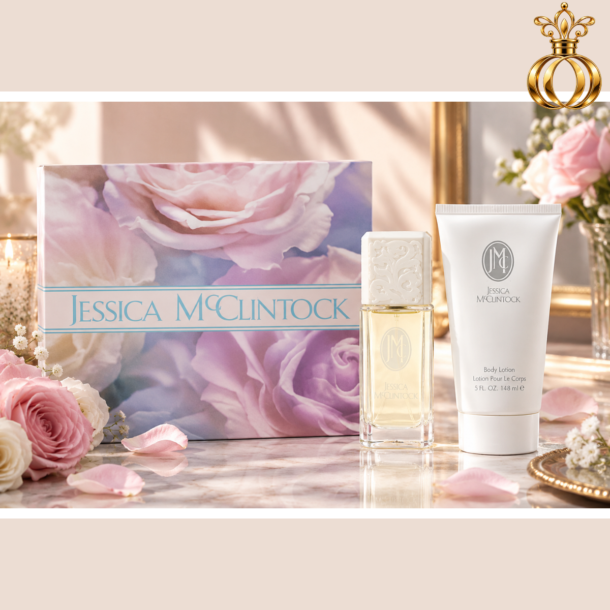 Jessica McClintock Perfume Gift Set 