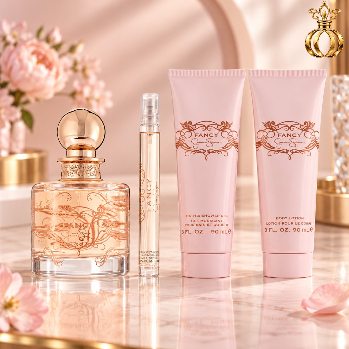 Jessica Simpson Fancy 4-Piece Gift Set for Women