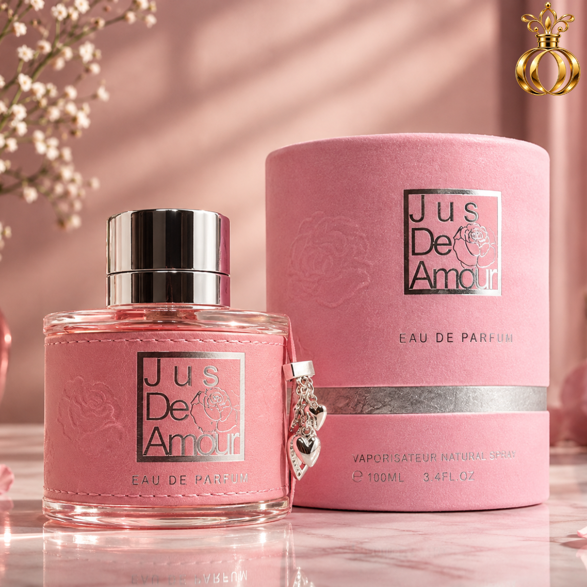 Jus De Amour by Karen Low Eau de Parfum Spray for Women 3.4 Oz / 100 ml