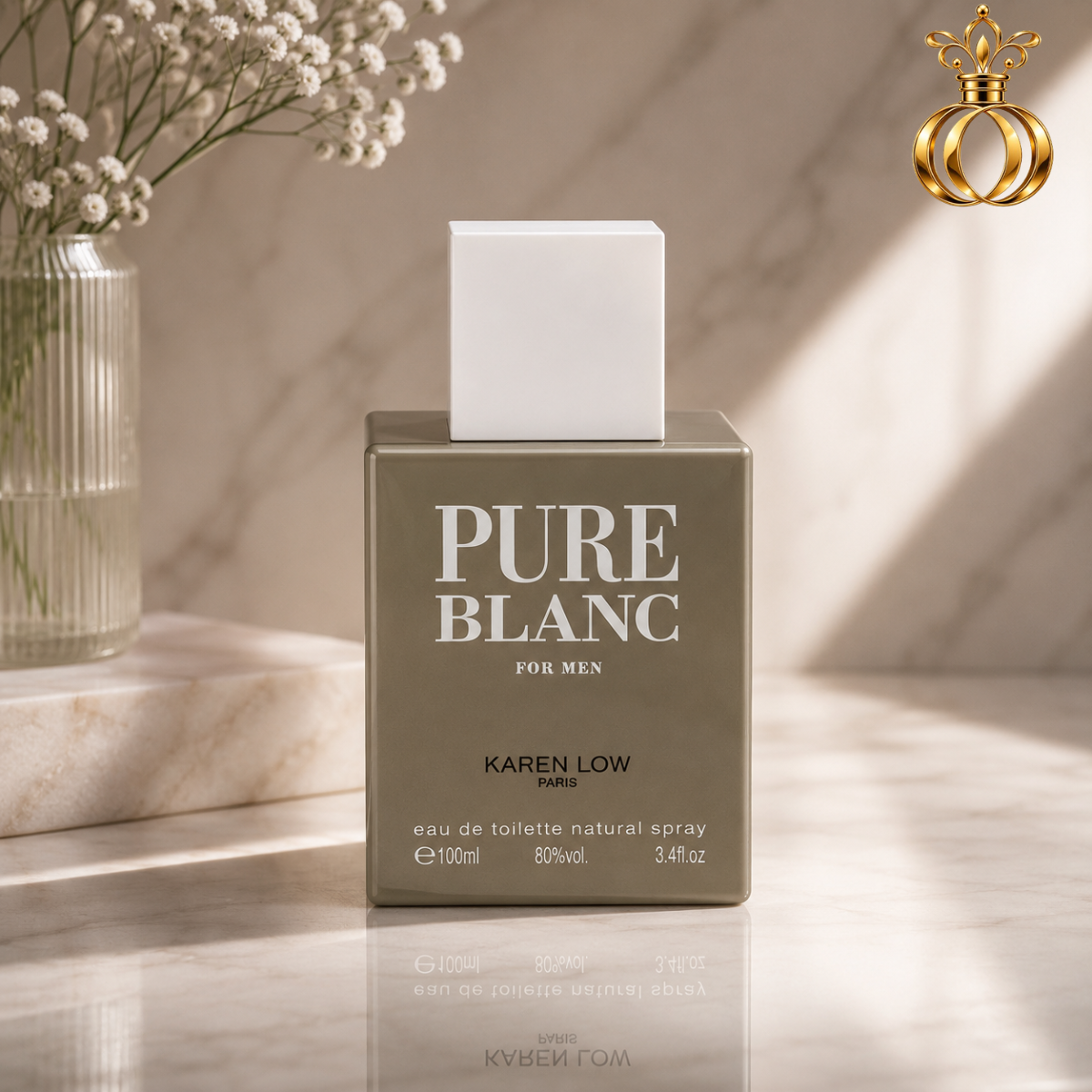 Karen Low Pure Blanc Eau de Toilette Spray for Men  