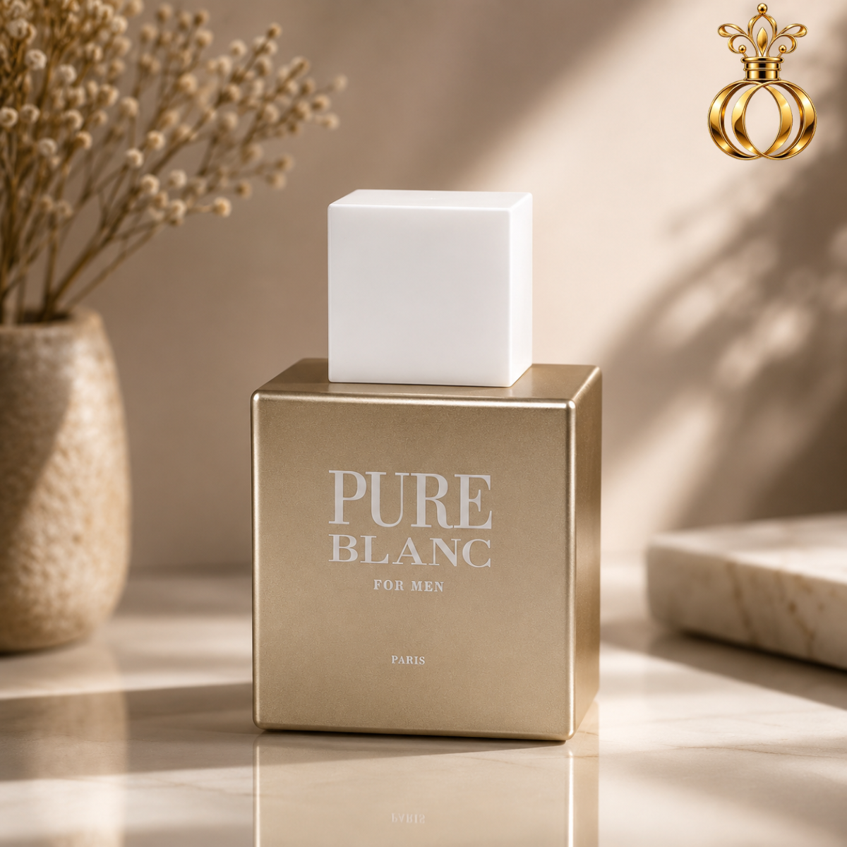 Karen Low Pure Blanc Eau de Toilette Spray for Men 3.4 Oz  
