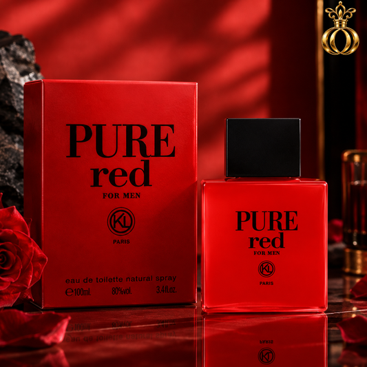 Karen Low Pure Red Eau de Toilette Spray for Men 3.4 Oz  100 ml