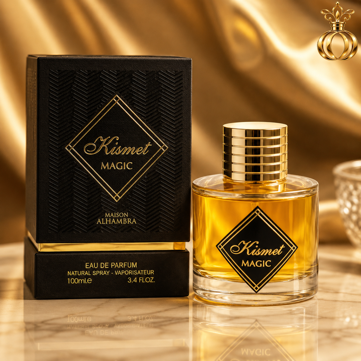 Kismet Magic by Maison Alhambra for Men - 3.4 oz EDP Spray