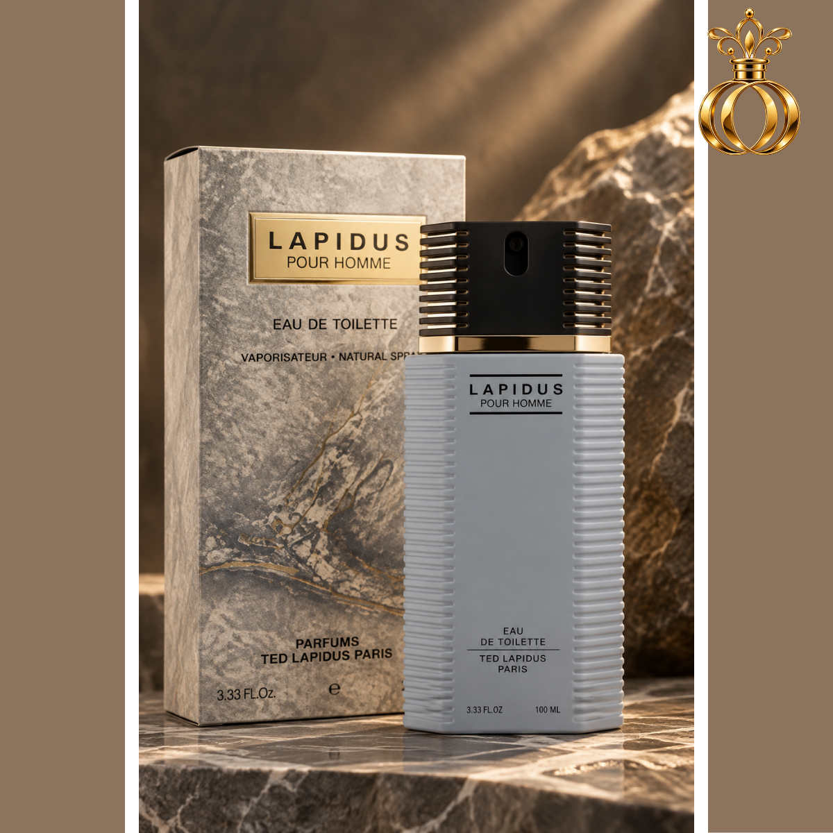 Lapidus by Ted Lapidus for Men 3.3 oz 