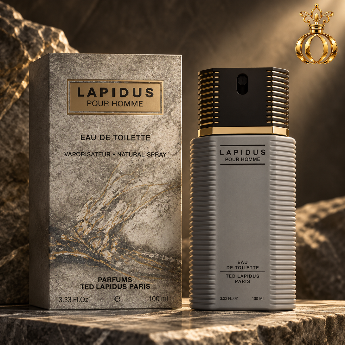 Lapidus by Ted Lapidus for Men 3.3 oz 100 mL Eau de Toilette