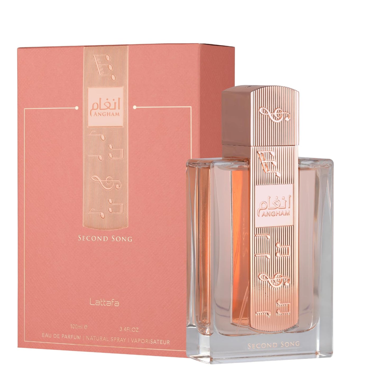 Lattafa Angham fragrance bottle front view