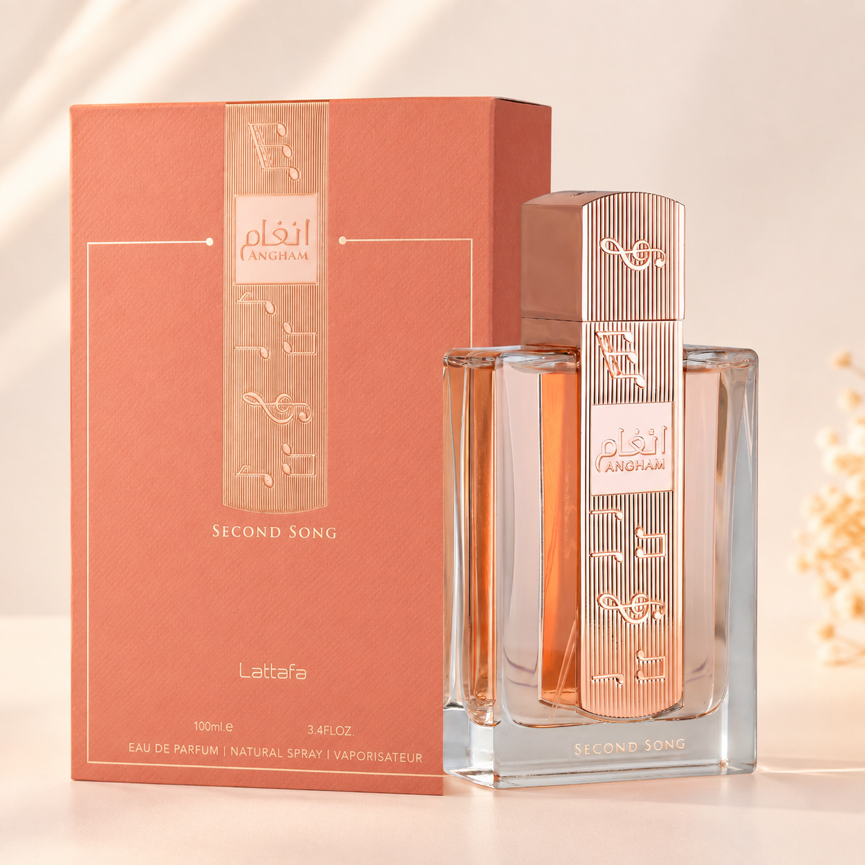 Lattafa Angham Eau de Parfum 100ml bottle