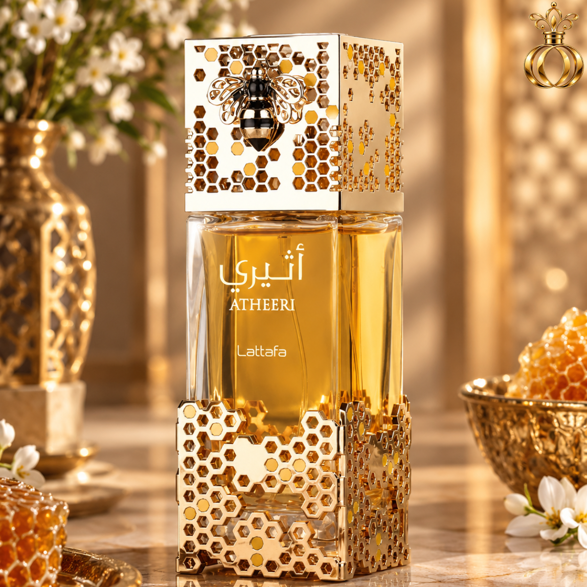 Lattafa Atheeri Eau de Parfum Spray 3.4 Oz 