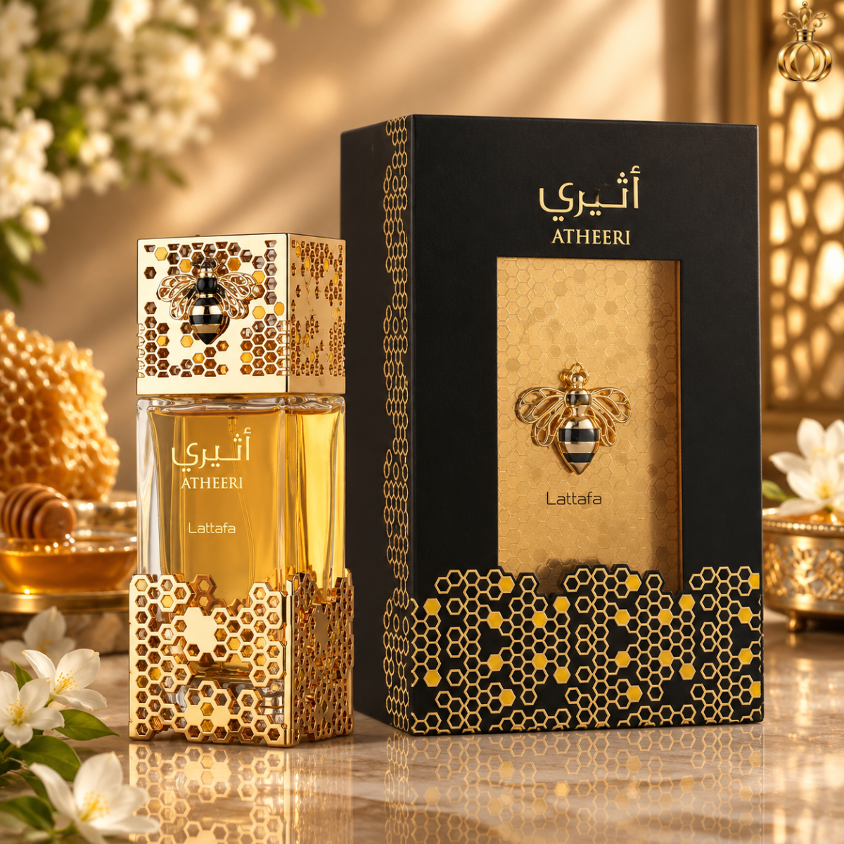 Lattafa Atheeri Eau de Parfum Spray 3.4 Oz / 100 ml