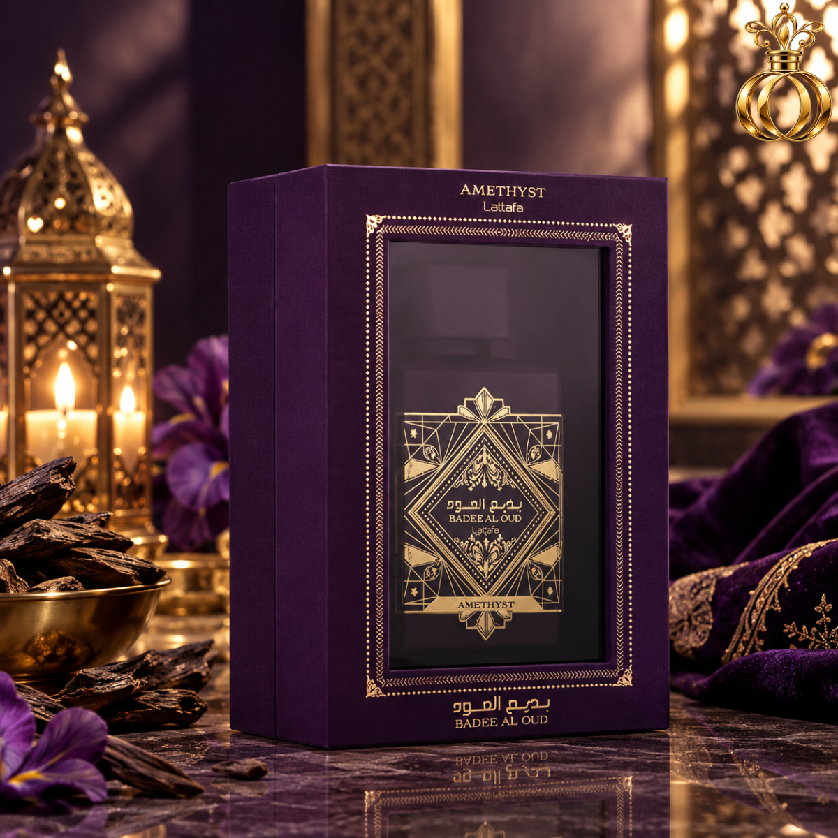Lattafa Bade'e Al Oud Amethyst Eau de Parfum Spray 
