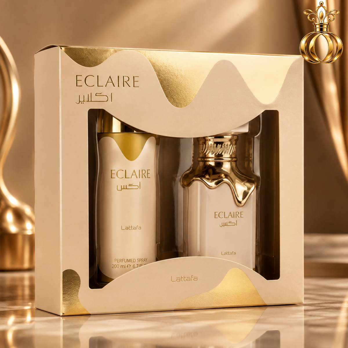 Lattafa Eclaire 2 piece gift set
