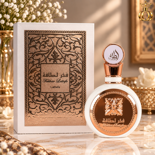Lattafa Fakhar Eau de Parfum Spray for Women 3.4 Oz  