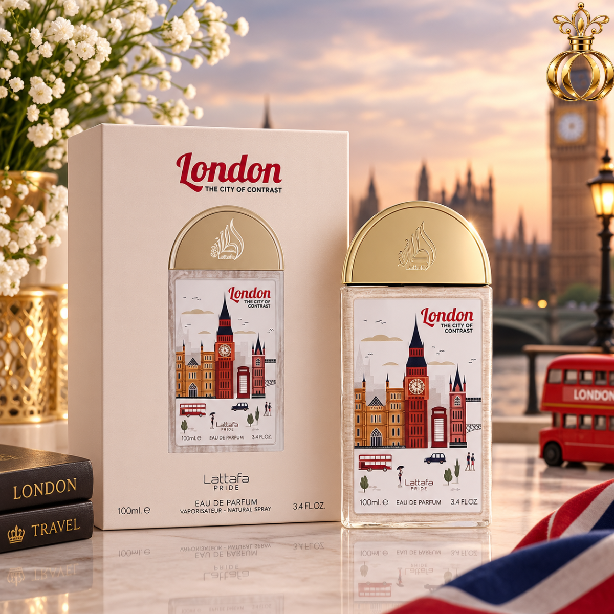 Lattafa Pride London The City of Contrast Eau de Parfum 