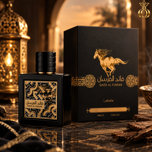 Lattafa Qaed Al Fursan Eau de Parfum Spray 3.04 Oz  90 ml