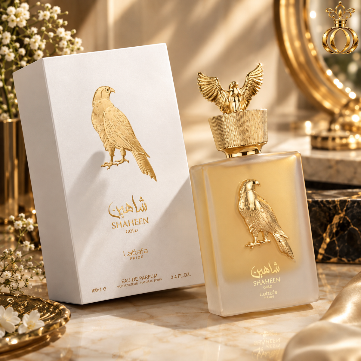 Lattafa Shaheen Gold Eau de Parfum Spray