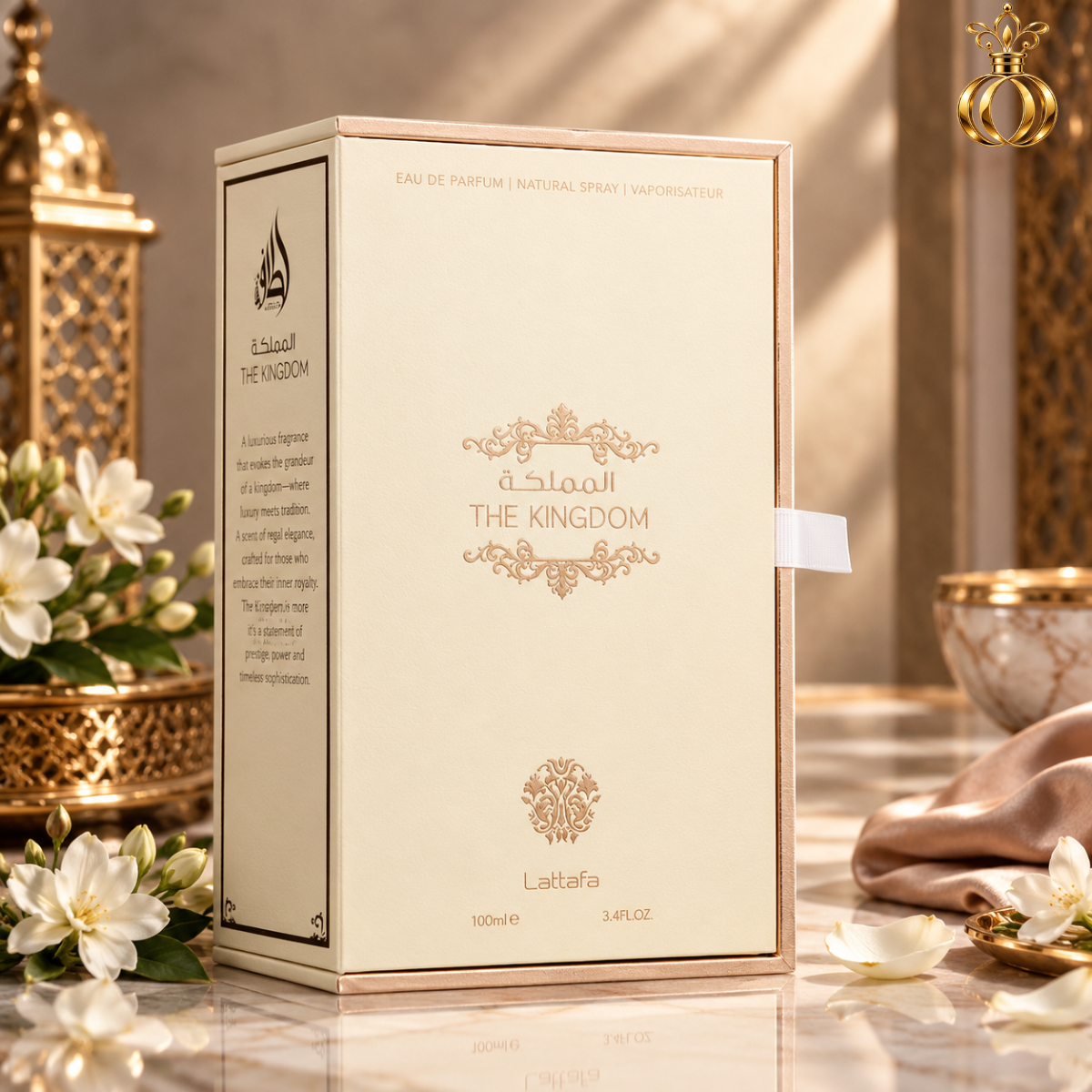 Lattafa The Kingdom Eau de Parfum Spray for Women 