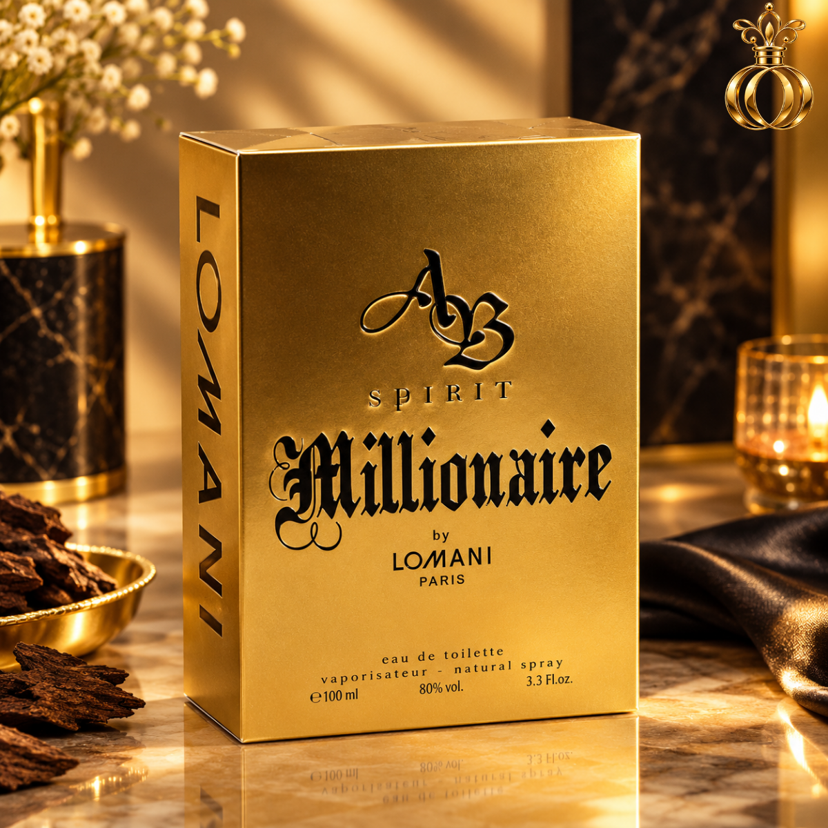 Lomani AB Spirit Millionaire Eau de Toilette Spray for Men