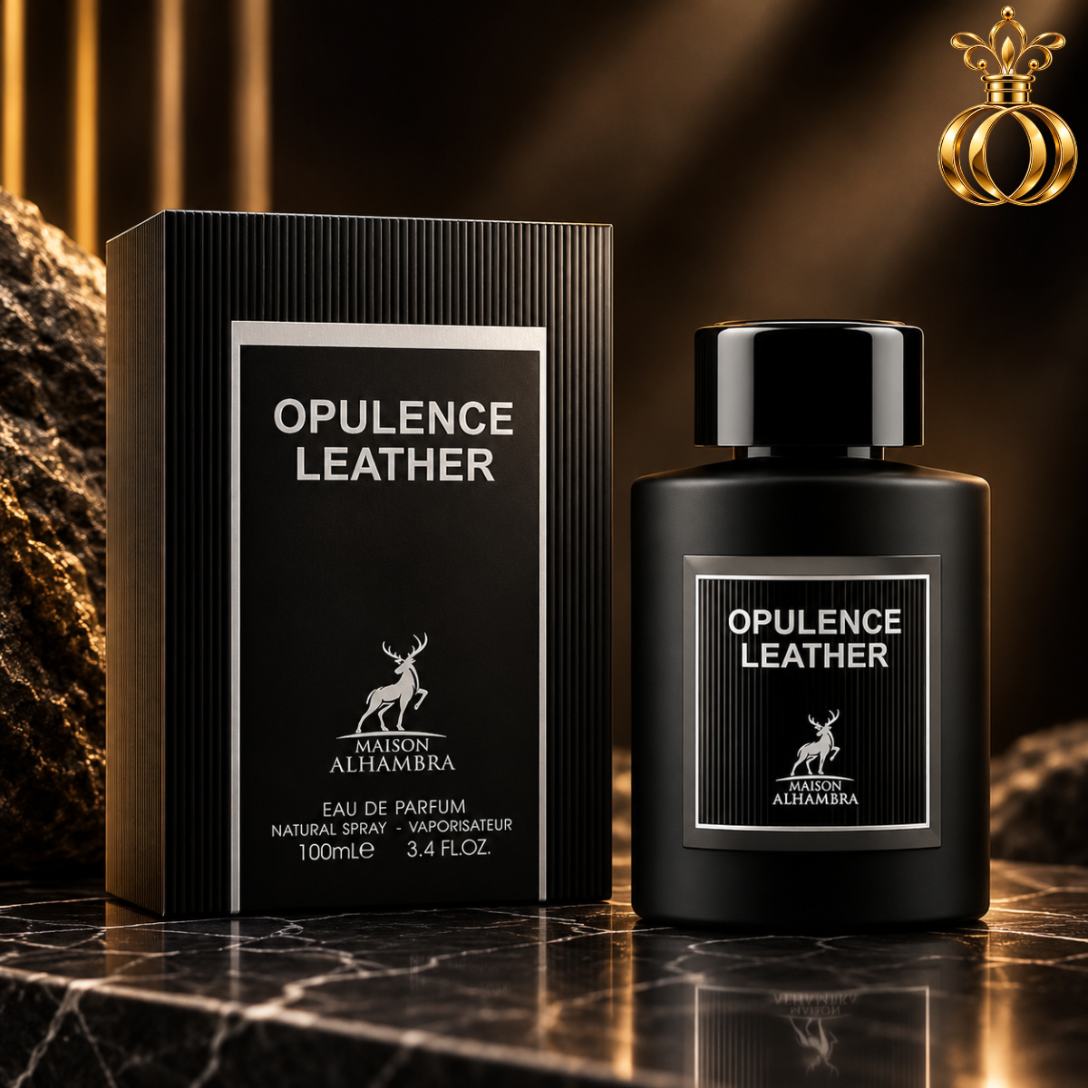 Maison Alhambra Amber & Leather for Men 