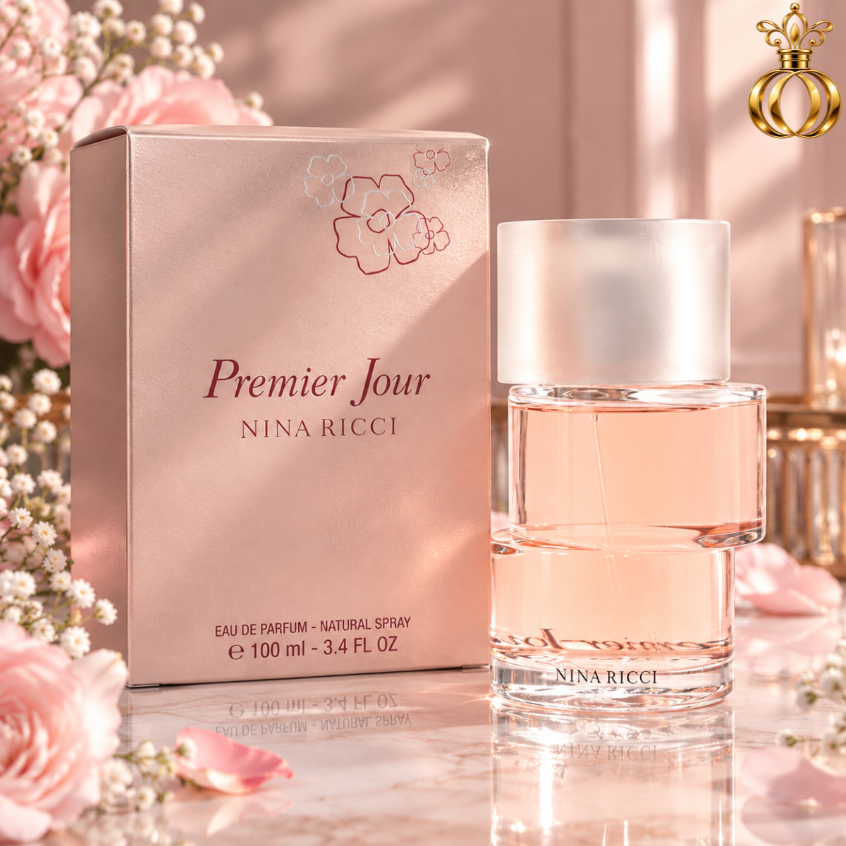 Nina Ricci Premier Jour Eau de Parfum Spray for Women 3.3 Oz / 100 ml