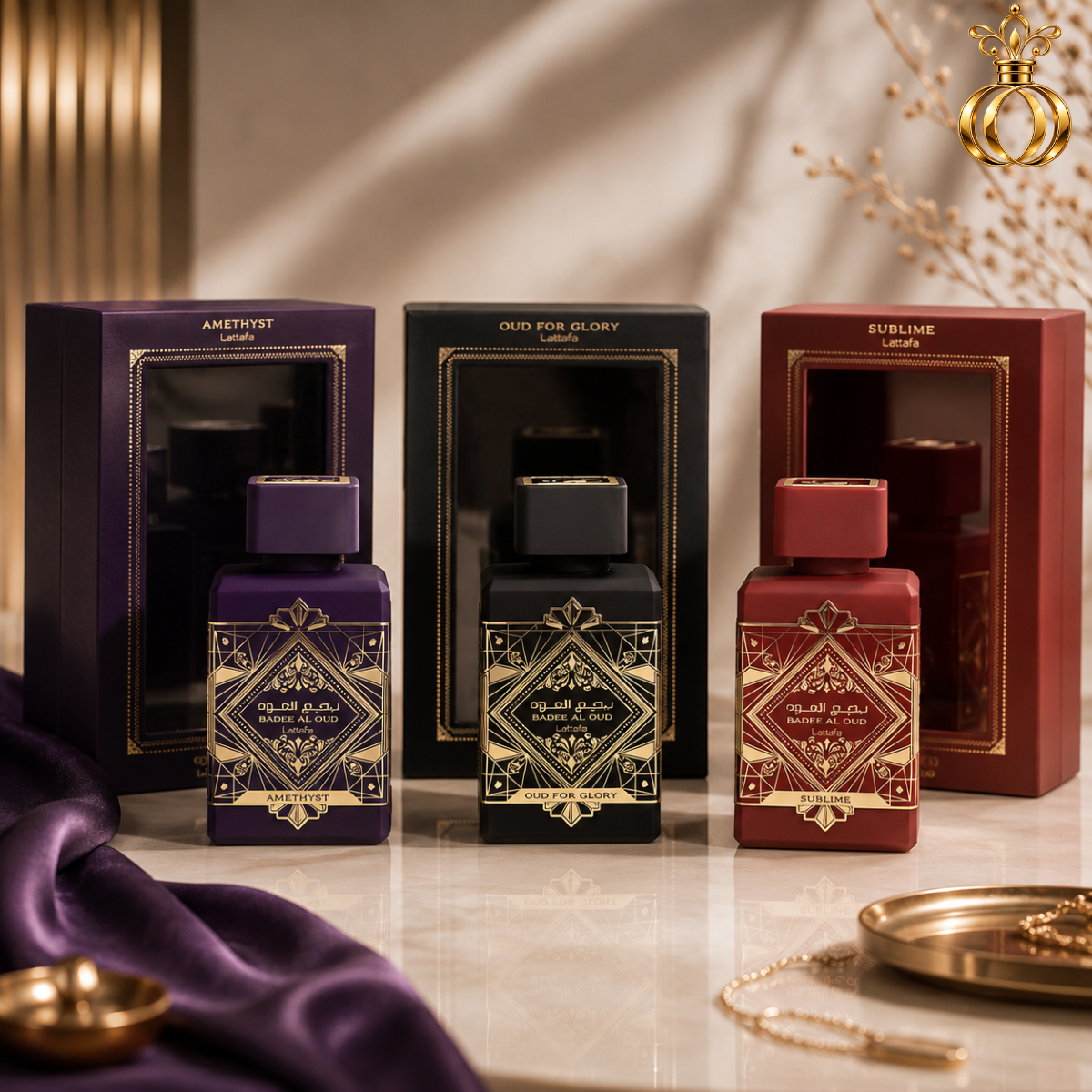 Oud for Glory Amethyst Sublime 100ml set