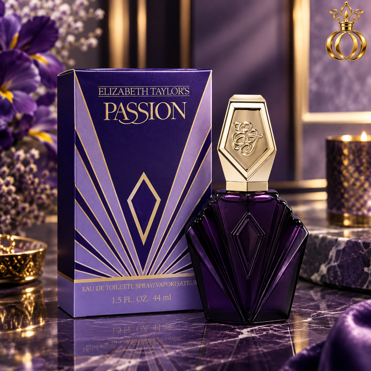 Passion by Elizabeth Taylor Eau de Toilette Spray for Women 1.5 Oz  44 ml