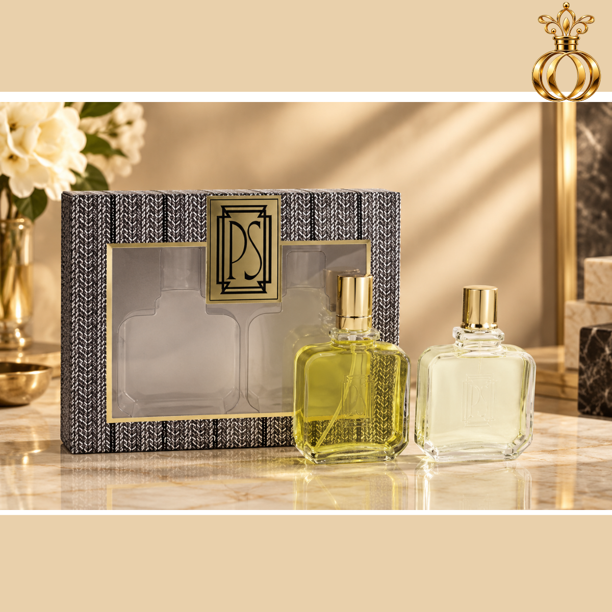 Paul Sebastian Men's 2-Piece Gift Set | 4 Oz Cologne Spray + 4 Oz After Shave