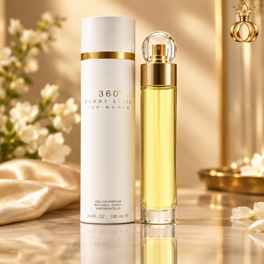 Perry Ellis 360° Eau de Toilette for Women 3.4 Oz  100 ml