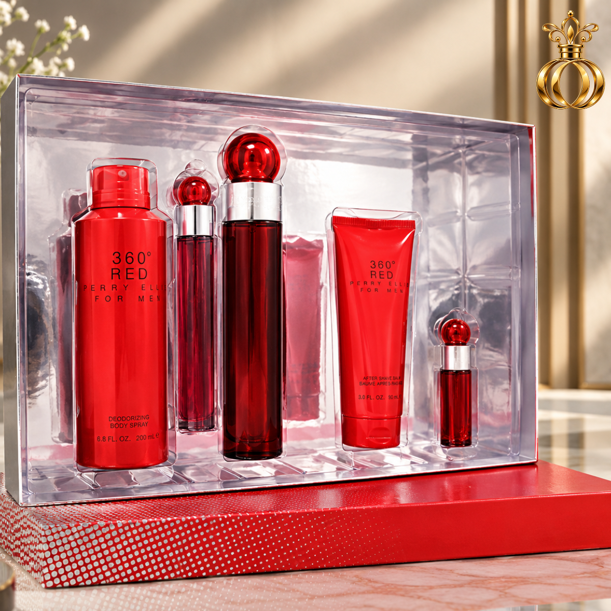 Perry Ellis 360 Red 4-Piece 