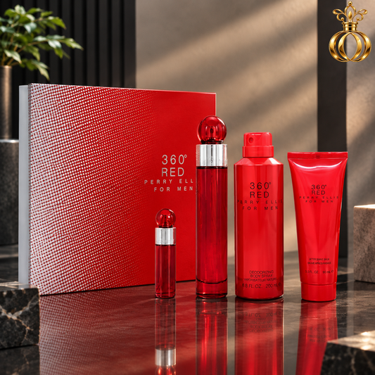 Perry Ellis 360 Red 4-Piece Gift Set for Men