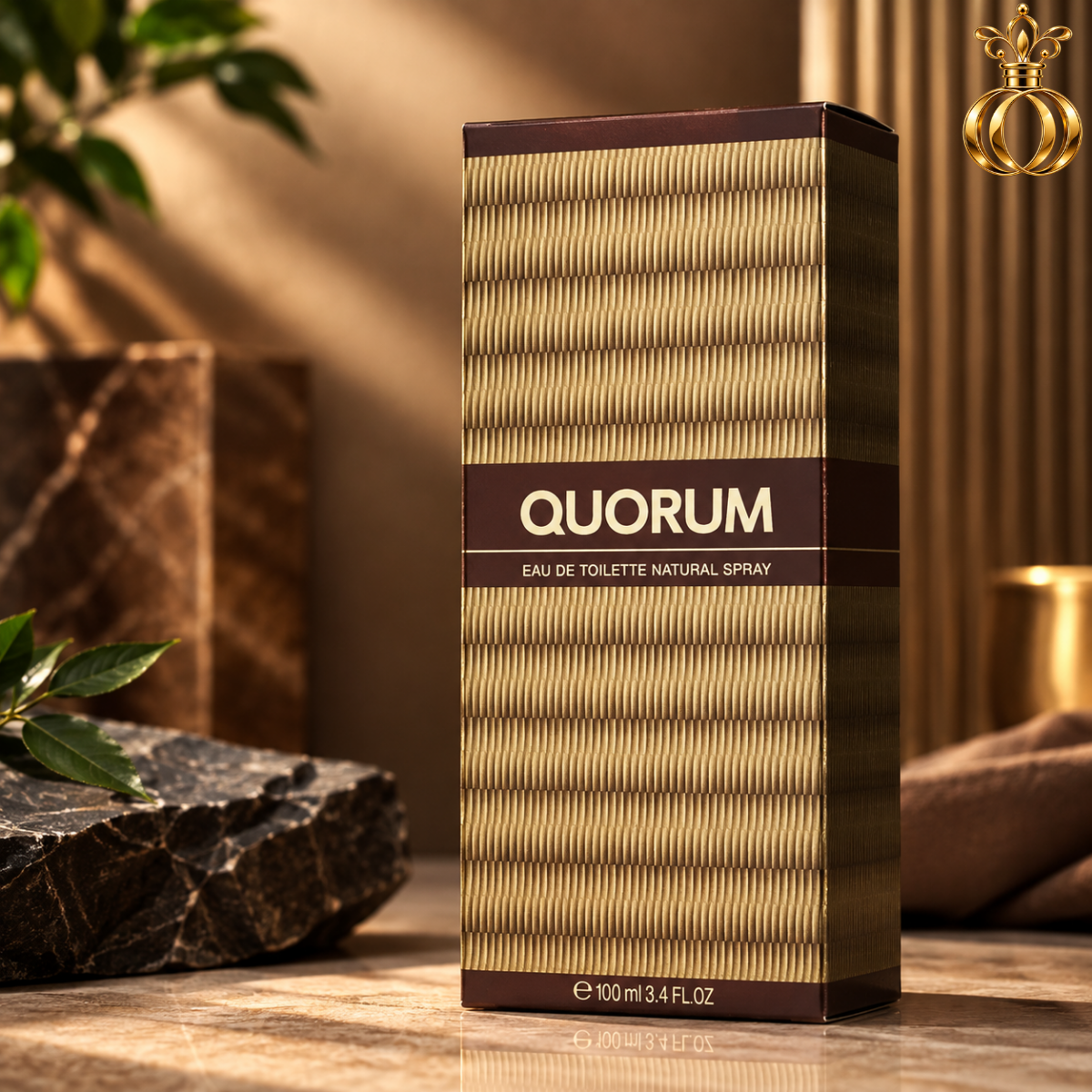Quorum by Antonio Puig for Men Eau de Toilette Spray 