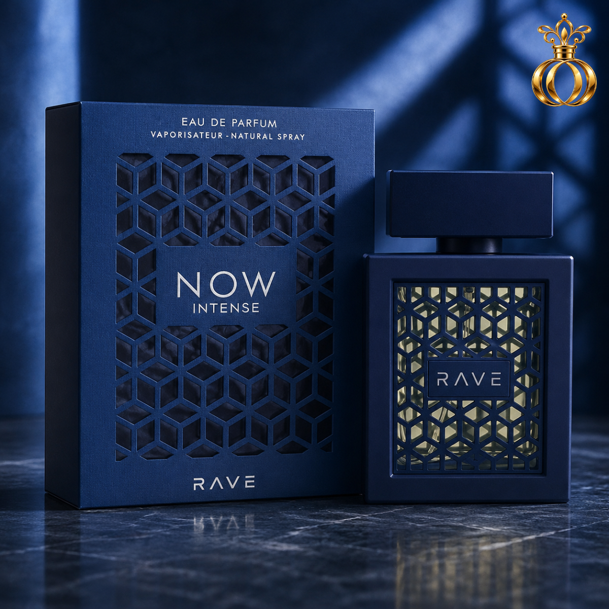 Rave Now Intense men's perfume 3.4 oz