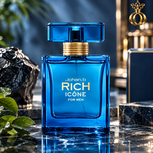 Rich Icone by Johan B Eau de Toilette Spray for Men 3.0 Oz  