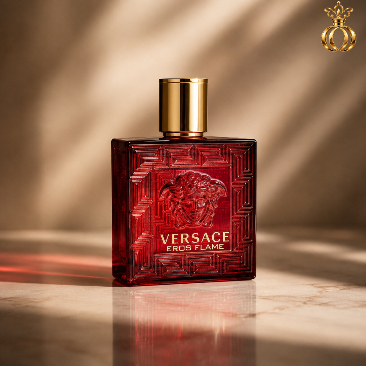 Versace Eros Flame Eau de Parfum Spray for Men 0.17 Oz 
