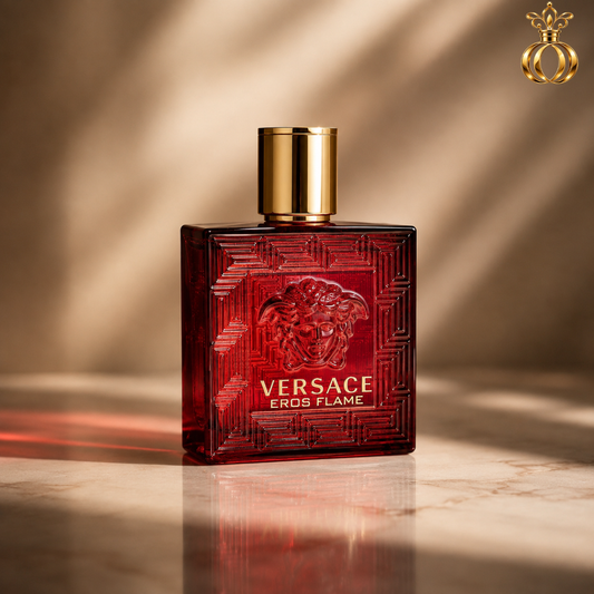 Versace Eros Flame Eau de Parfum Spray for Men 0.17 Oz 