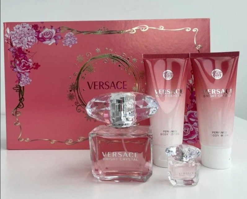 Versace Bright Crystal 4-Pieces Set for Women