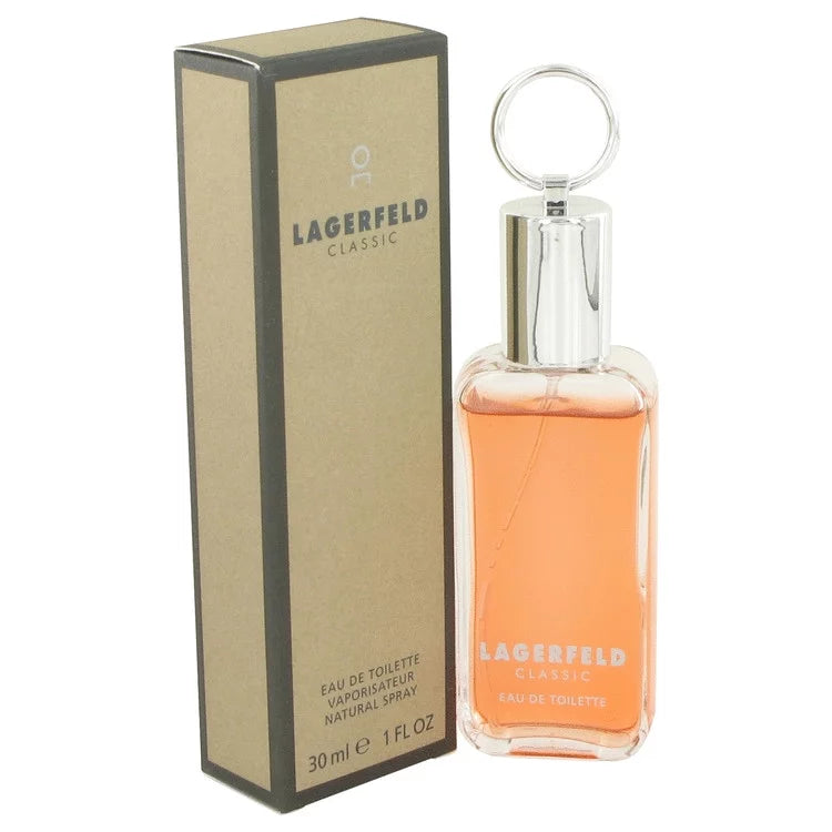 Lagerfeld Classic Lagerfeld EDT Spray for Men, 5 Ounces