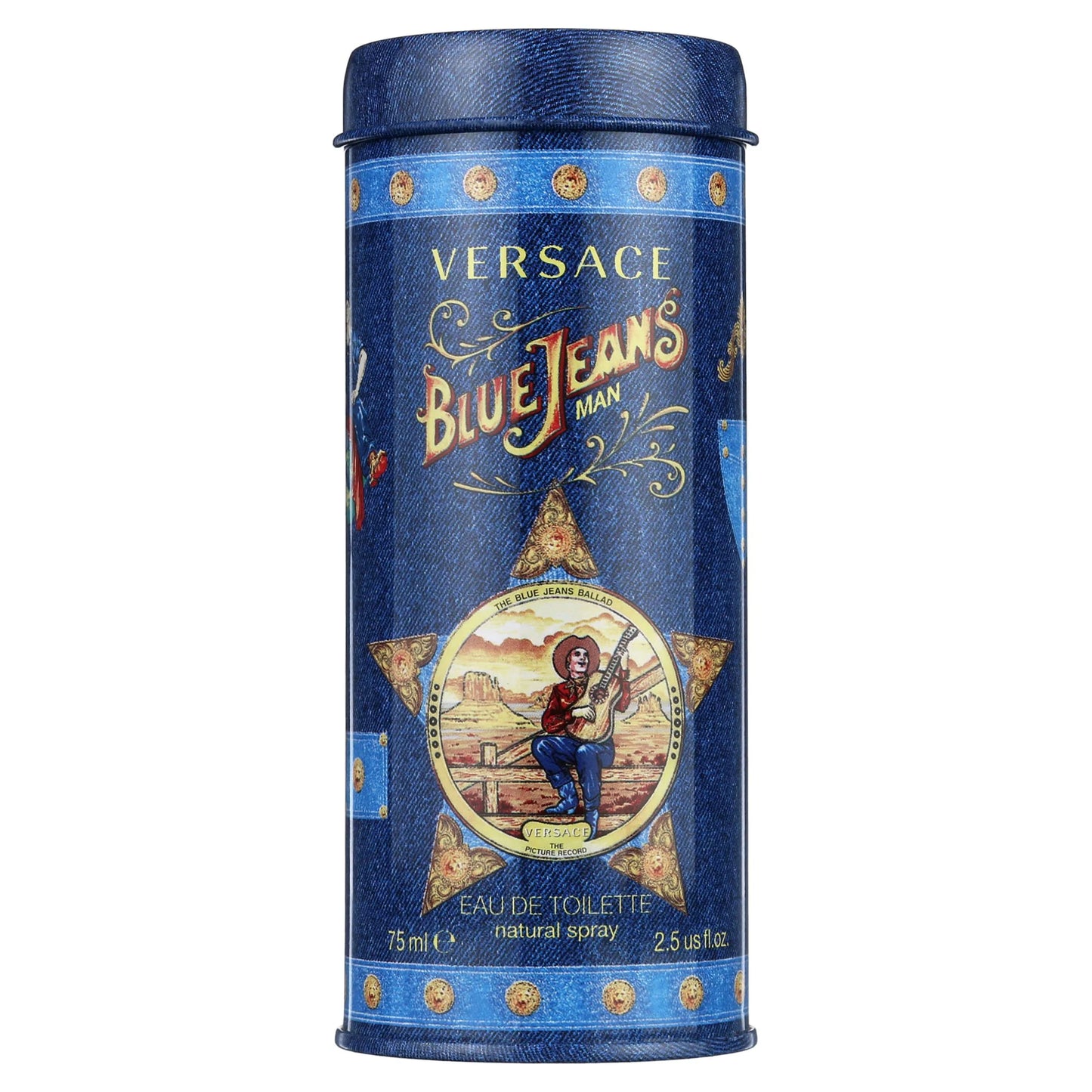 Versace Blue Jeans Perfume, 2.5 Ounce