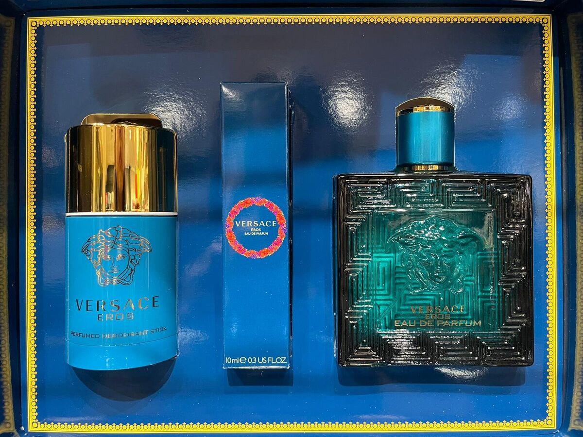 VERSACE EROS 3 PIECE GIFT SET by VERSACE