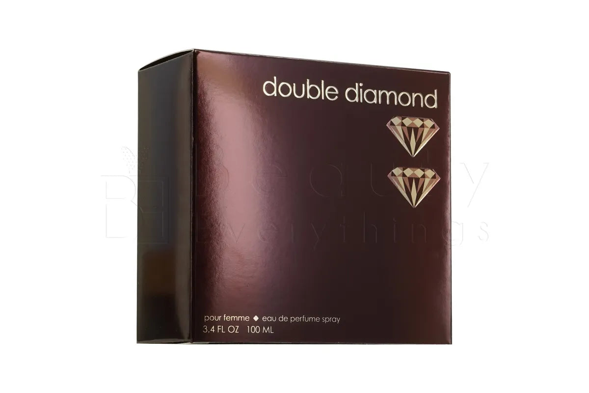 Double Diamond Eau De Perfume Spray By Diamond for Women, 3.4 Ounces