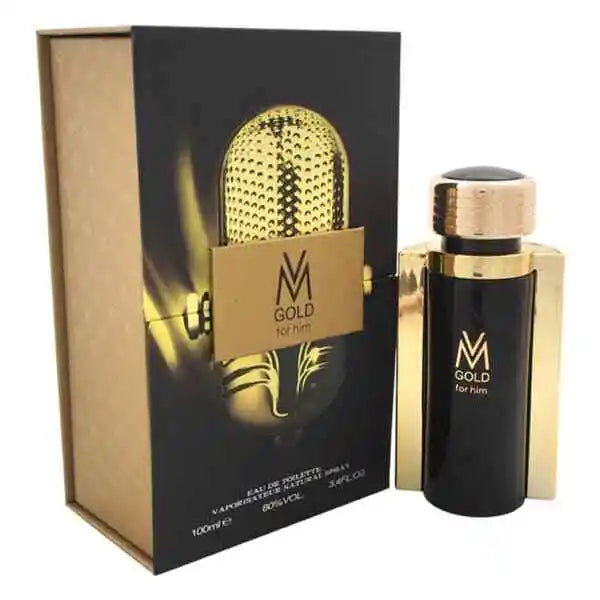 Victor Manuelle Gold Him Spray, 3.4 Ounce