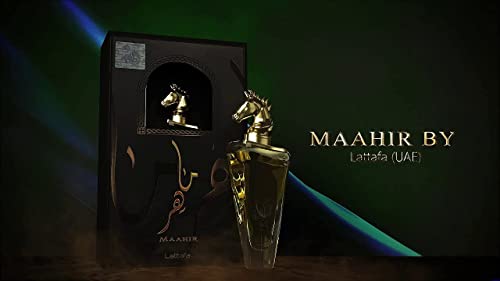 Lattafa Maahir Eau de Perfume Spray-Confidence-Boosting Scent