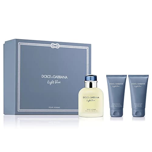 Dolce & Gabbana Light Blue for Men 3 Piece Gift Set