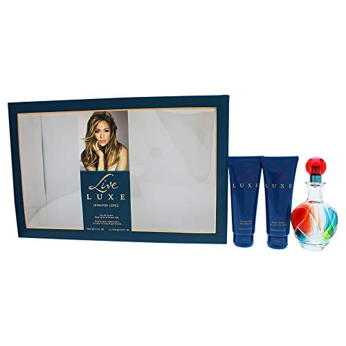 Jennifer Lopez Live Luxe 3-Piece Gift Set - Eau de Parfum Spray, Shower Gel, Body Lotion