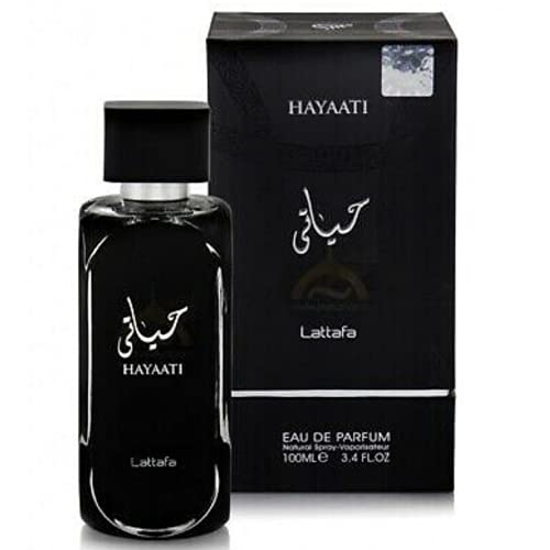 Lattafa Perfumes Premium Collection Hayaati For Men and Hayaati Gold Elixir For Women, 3.4 Ounces