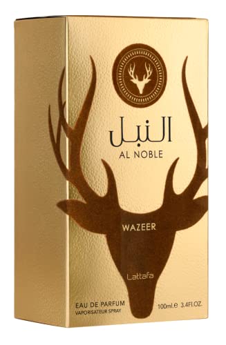 LATTAFA AL NOBLE WAZEER EAU DE PERFUME SPRAY-Commanding authority perfume