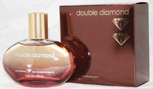 Double Diamond By: YZY EDP Perfume Spray for Women, 3.4 Ounces