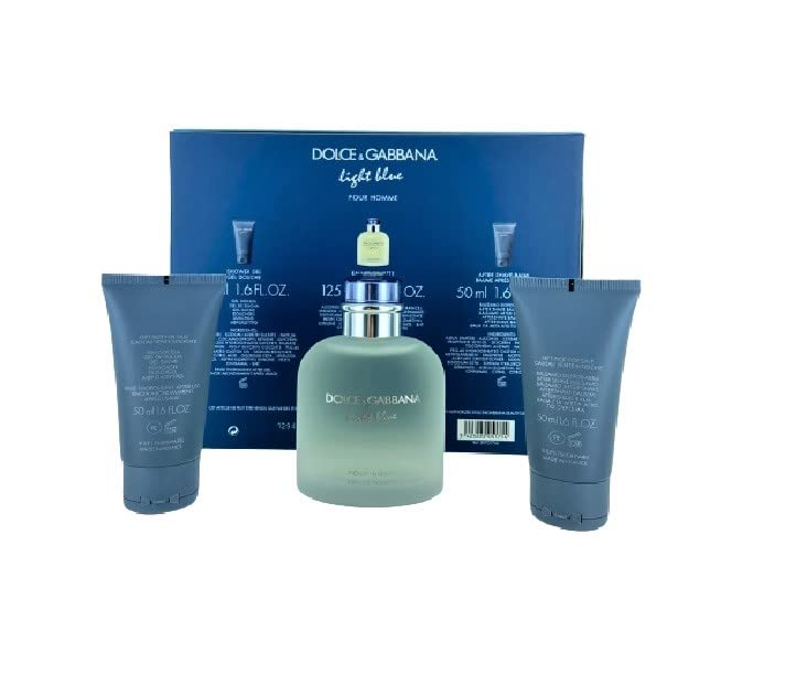 Dolce & Gabbana Light Blue for Men 3 Piece Gift Set – Fragrance House Inc.