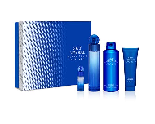 Perry Ellis Fragrances Perry Ellis 360 Very Blue 4-Piece Gift Set