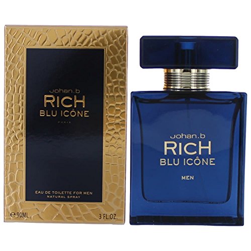 Rich Blu Icone by Johan.b, Eau De Toilette Spray