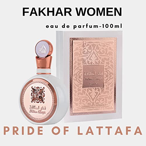 Lattafa Fakhar Rose floral Eau de Parfum 100ml